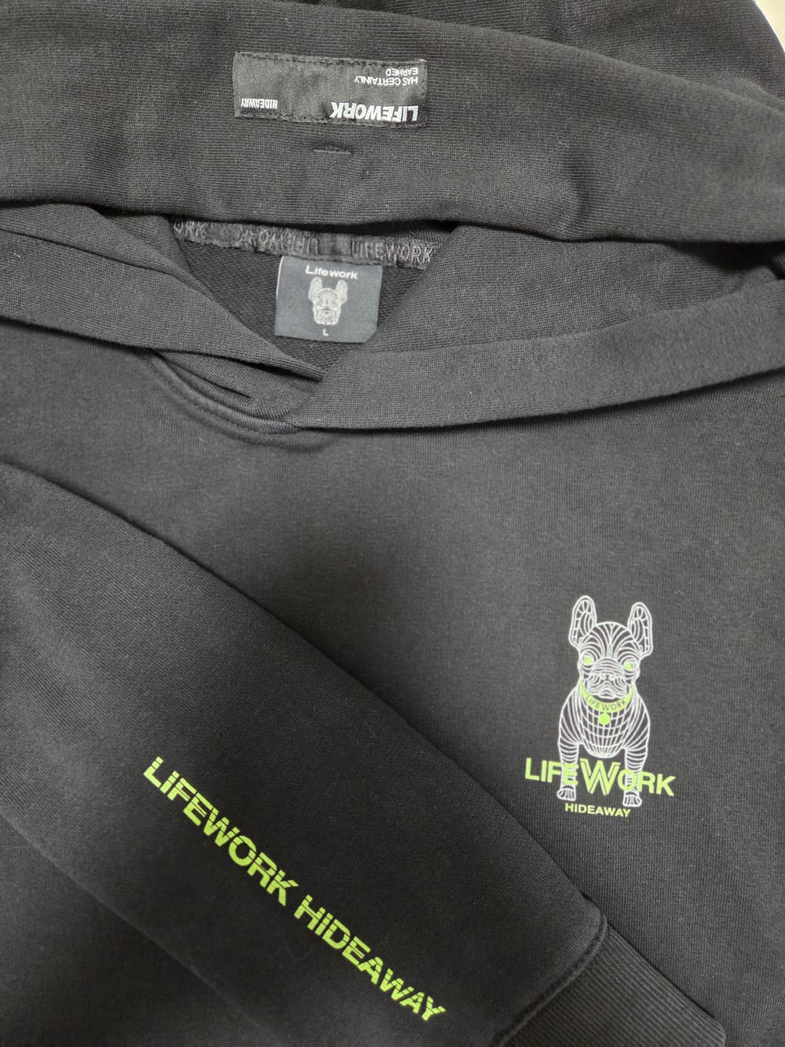 라이프워크 빅라독 후드티 상품이미지4