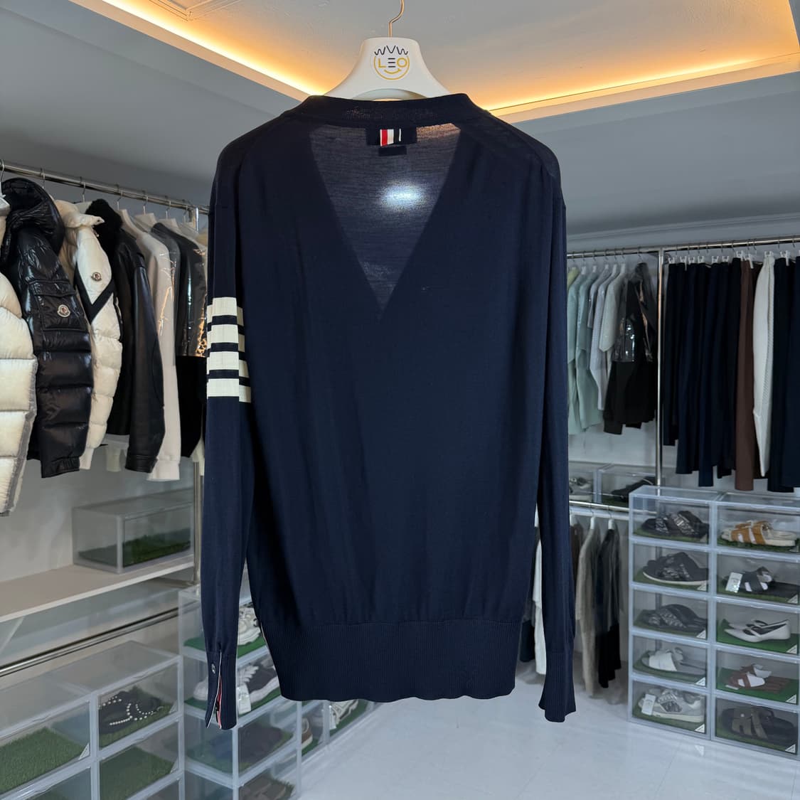 [리오브전포점] 톰브라운 사선 울 가디건 4사이즈 상품이미지2