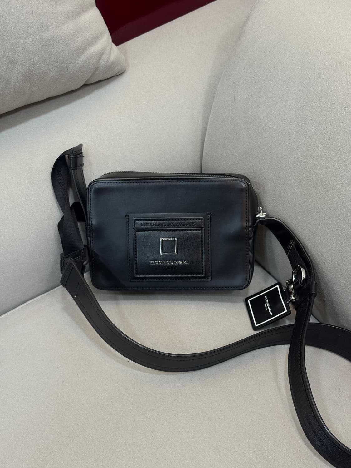 우영미 스퀘어 크로스백  상품이미지1