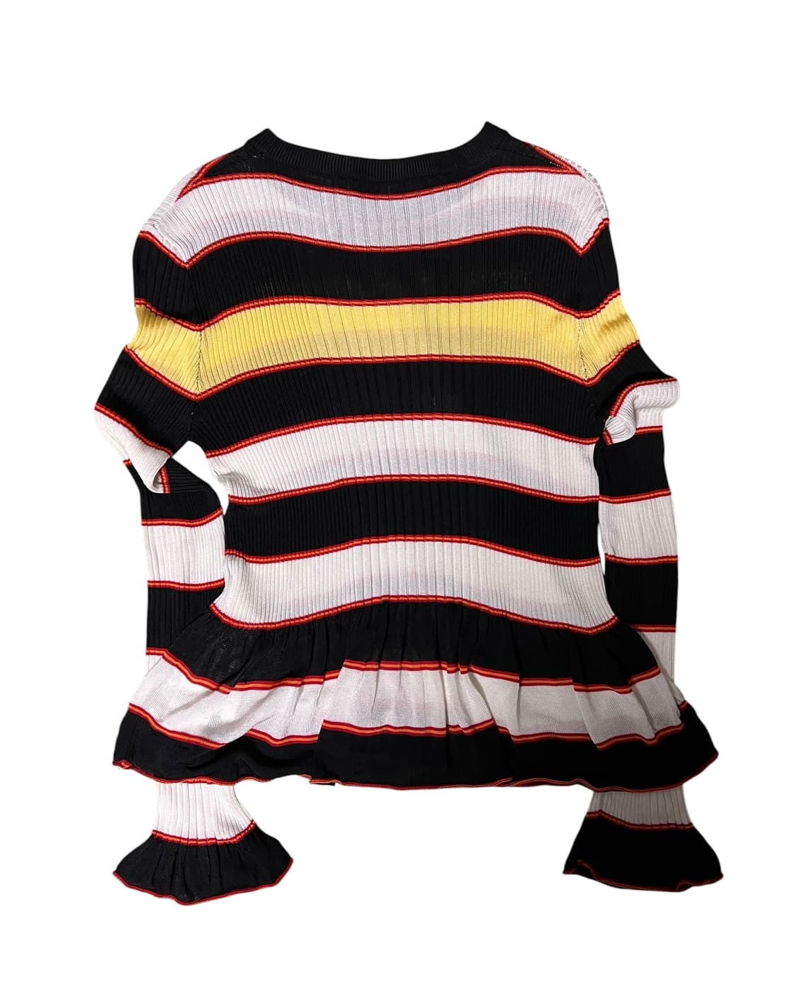 MSGM 스트라이프 프릴 니트 상품이미지4