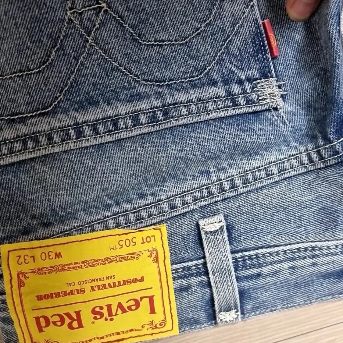 리바이스RED 데님 청바지(32) 상품이미지4
