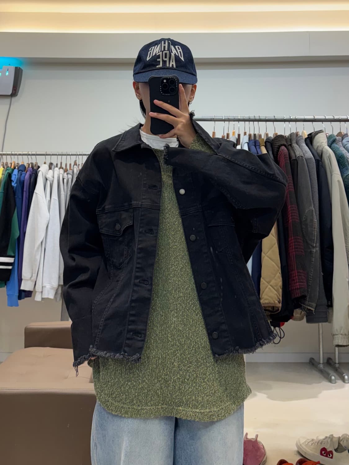 HARE 데미지 크롭 자켓 상품이미지5