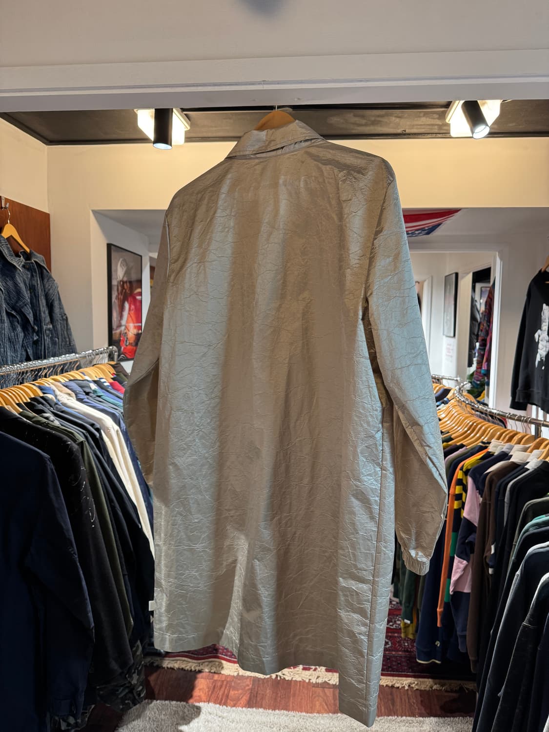 나이키 에센셜 롱 코치자켓 새상품 XL 상품이미지5