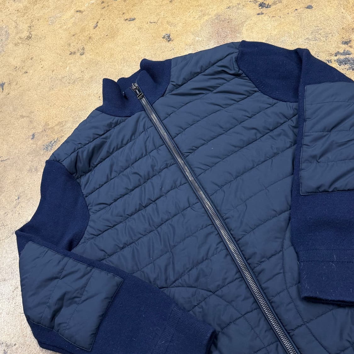 [정품/M] 폴로 랄프로렌 니트 퀄팅 패딩 자켓 b8 상품이미지1