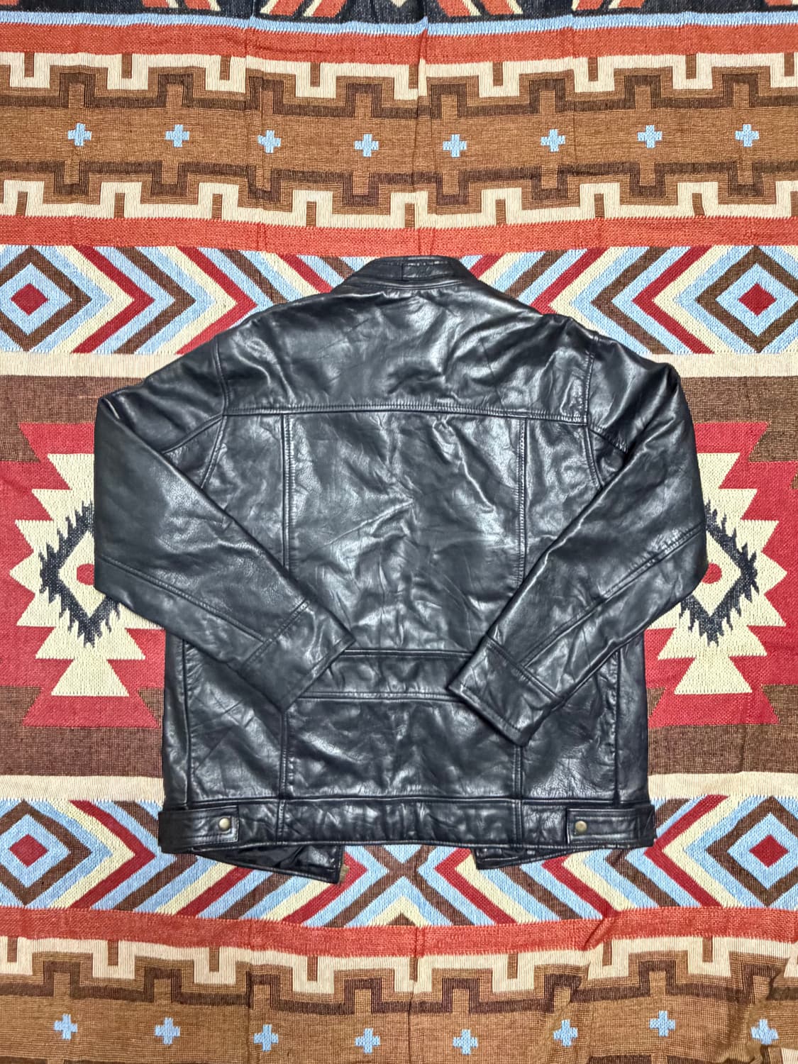 105) DANIER 캐나다 통가죽 카우하이드 레더자켓 상품이미지8