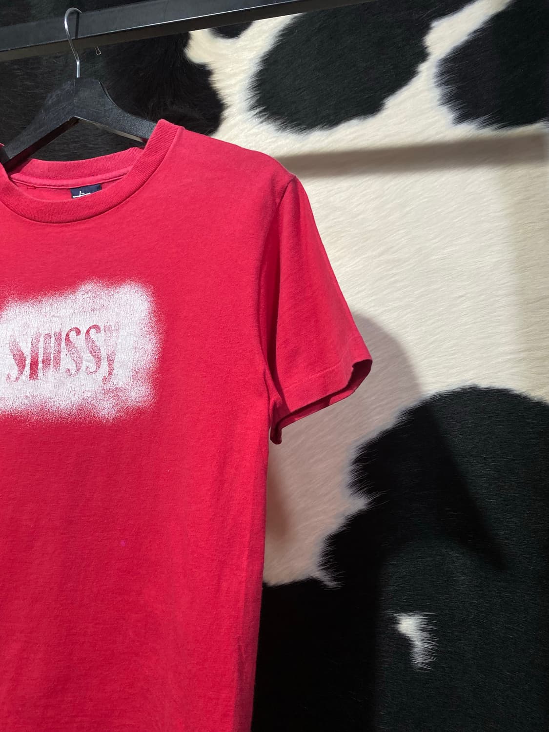 Stussy 스프레이 로고 반팔티셔츠 상품이미지3