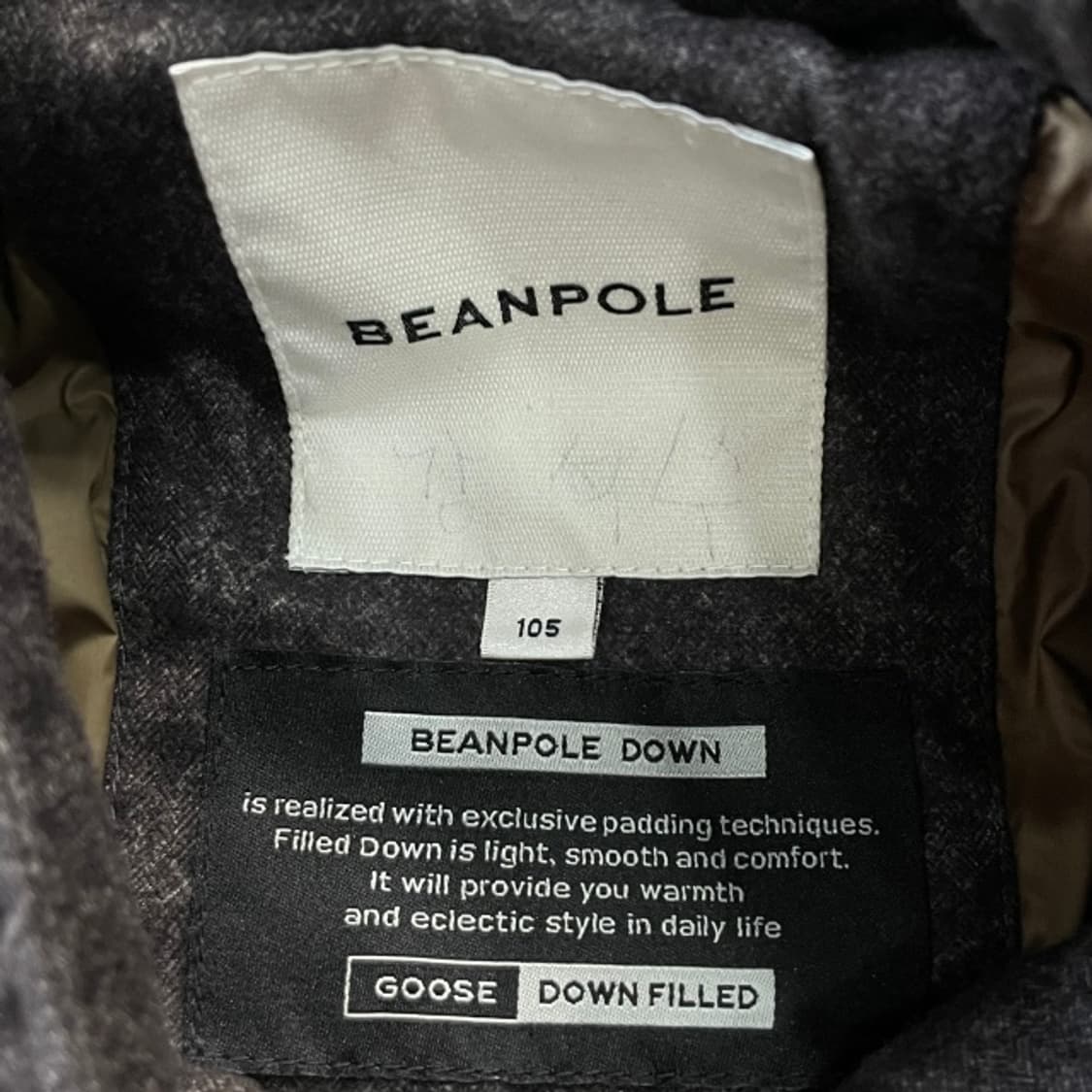 105 빈폴 구스다운 패딩 상품이미지3