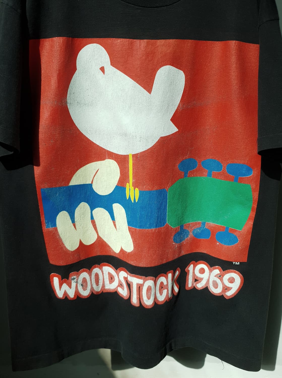 90s GEM "Woodstock 1969" Print Tee 상품이미지5