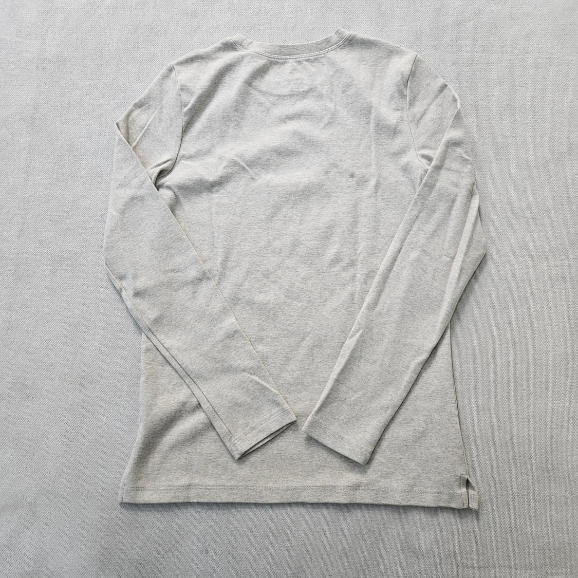 S 지오다노 여성 라운드넥 골지 긴팔티 0407Y 상품이미지2