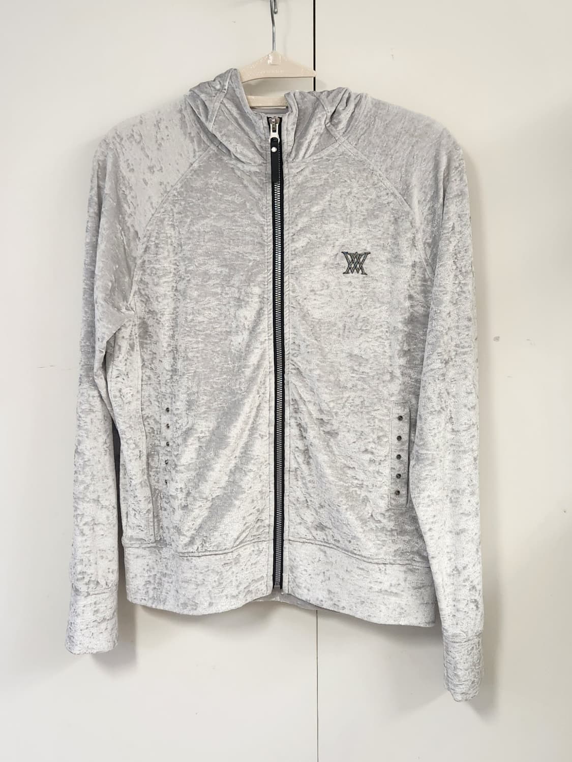 어뉴골프 벨벳 후드 집업 S 상품이미지3