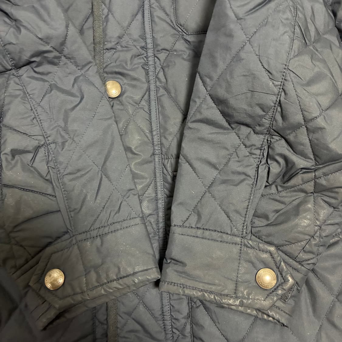 폴로 네이비 퀼팅 자켓 L 상품이미지9