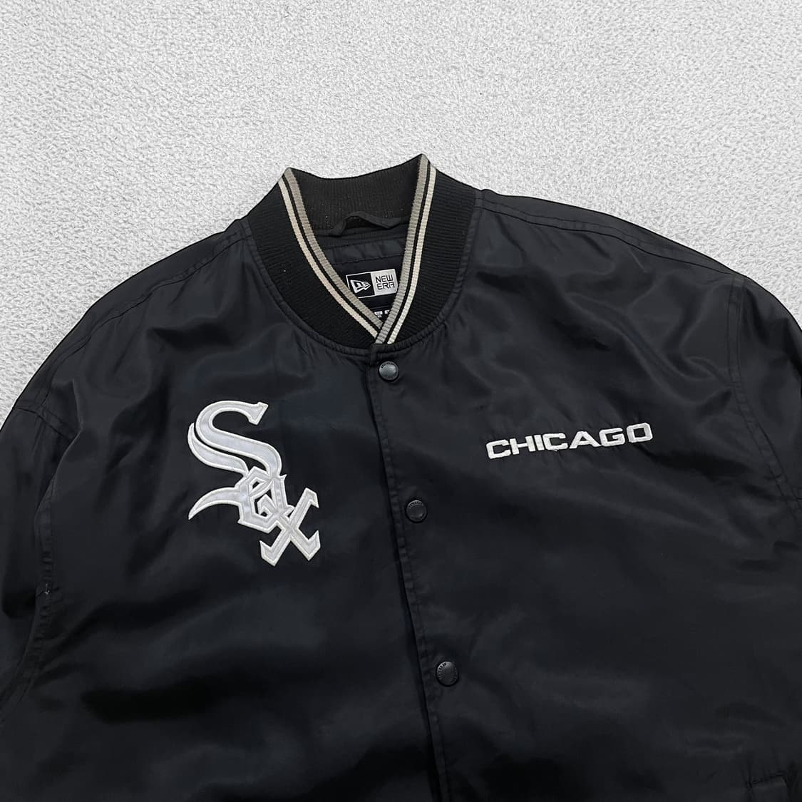 뉴에라 시카고 화이트삭스 스타디움 자켓 블랙 상품이미지3