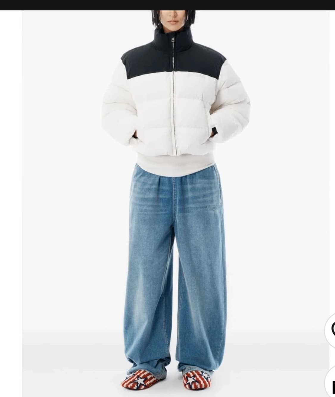 알렉산더왕 25fw 신상 크롭 패딩xs 상품이미지2