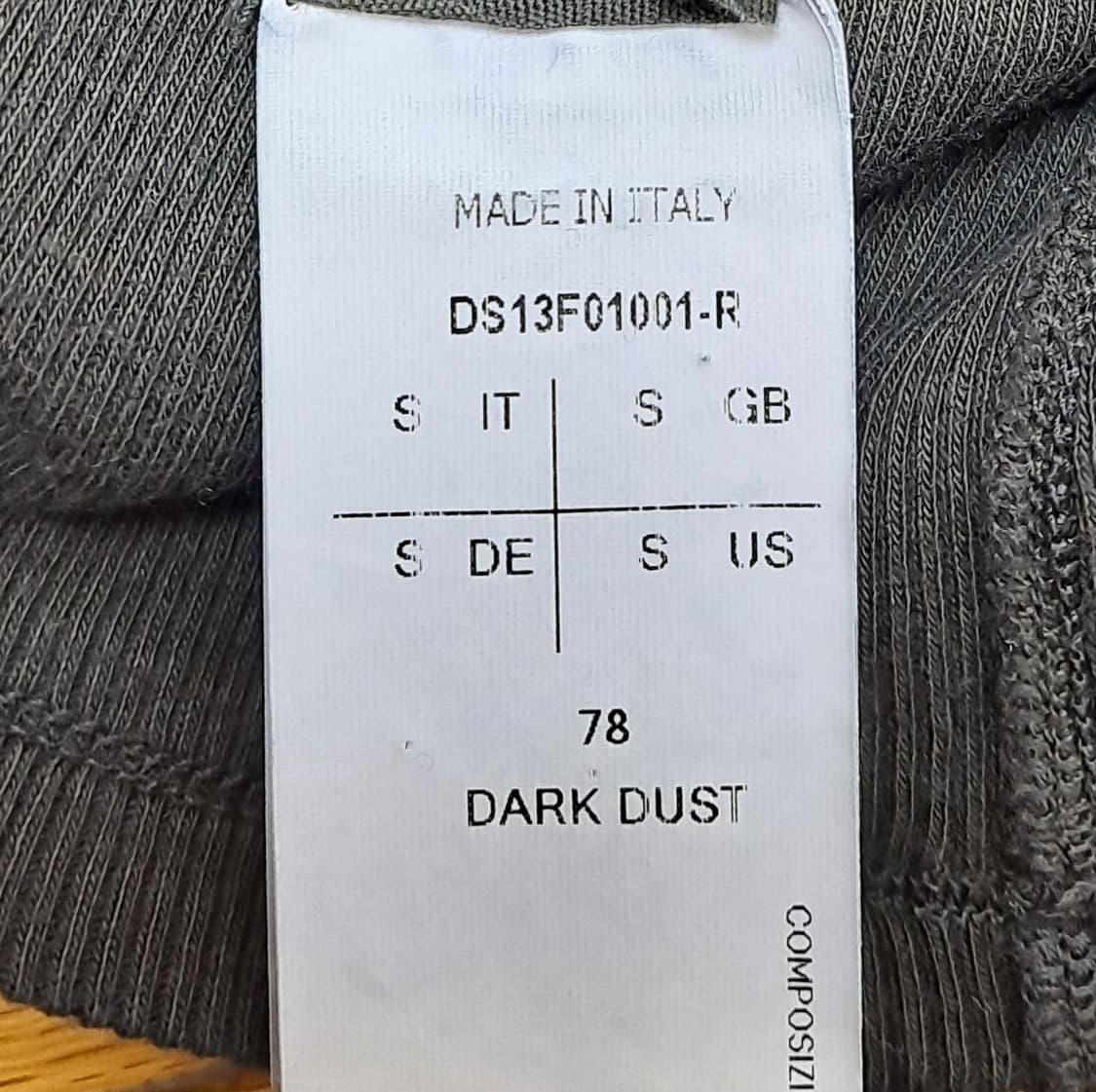 리크 오웬스 DRKSHDW 여성 슬림 롱 탱크탑 S 상품이미지7