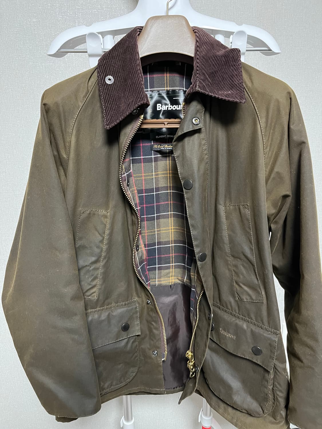 바버 비데일 올리브 색상 36사이즈 상품이미지1