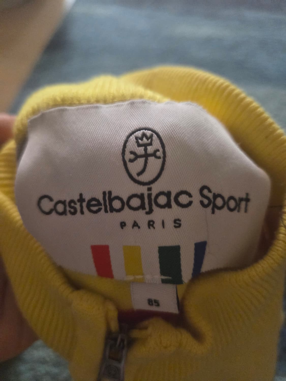 (얼룩)Castel bajac sports 조끼 vest 비비드칼라 오염 상품이미지5