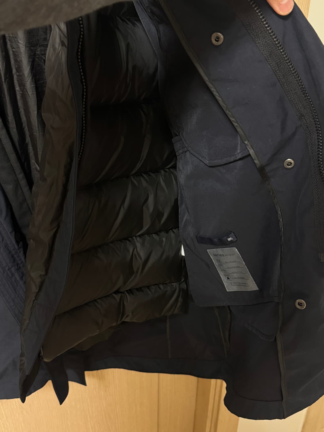 시리즈 구스다운 패딩 자켓 상품이미지5