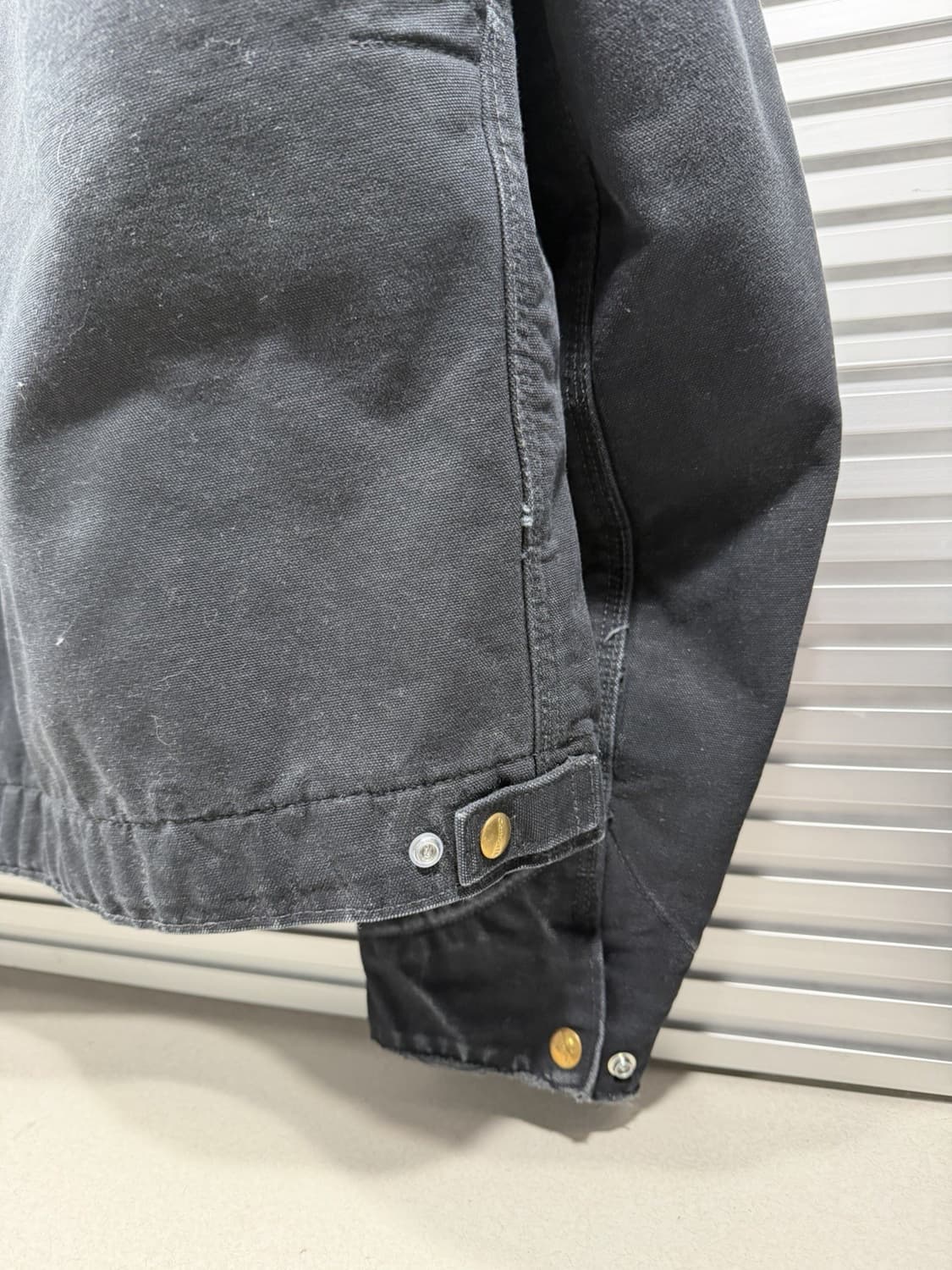 칼하트 J01 디트로이트 자켓 블랙 상품이미지8