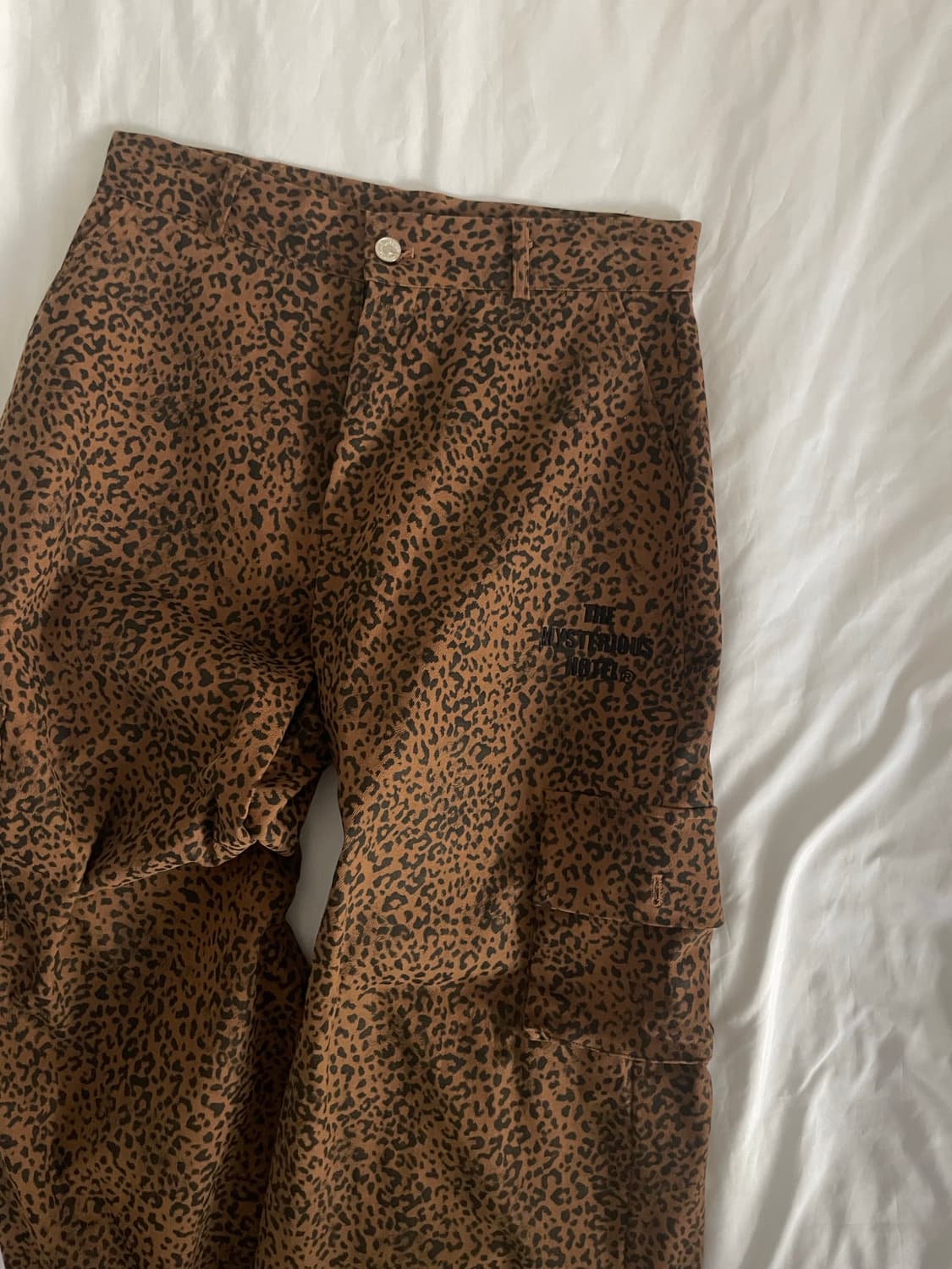 더미스테리어스호텔 LEOPARD WORK PANTS 상품이미지2