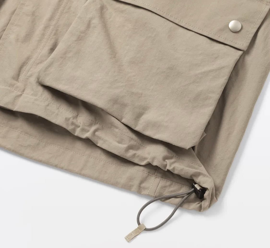 (새상품)SNS인기 무인양품 LABO 나일론 워크 블루종 자켓 점퍼 상품이미지7