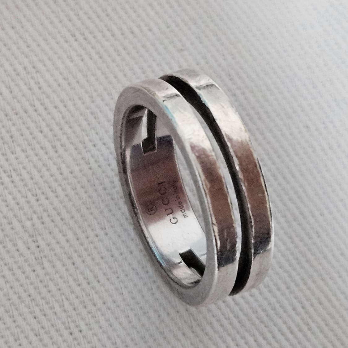 구찌 스몰로고 실버925 반지 16호 상품이미지2