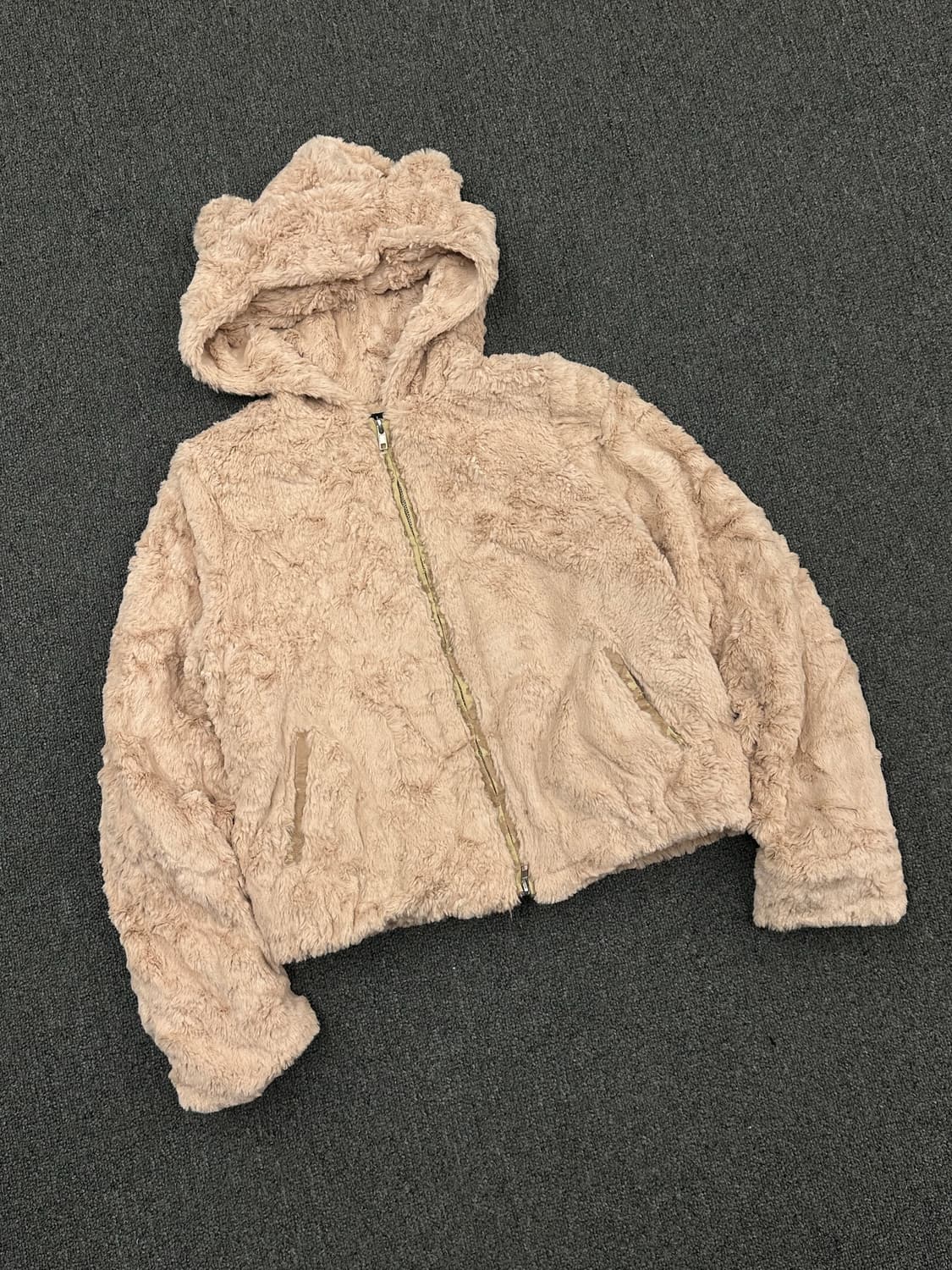 M)Ingni 잉그니 빈티지 여성 quilted lining 셰르파 곰돌 상품이미지1