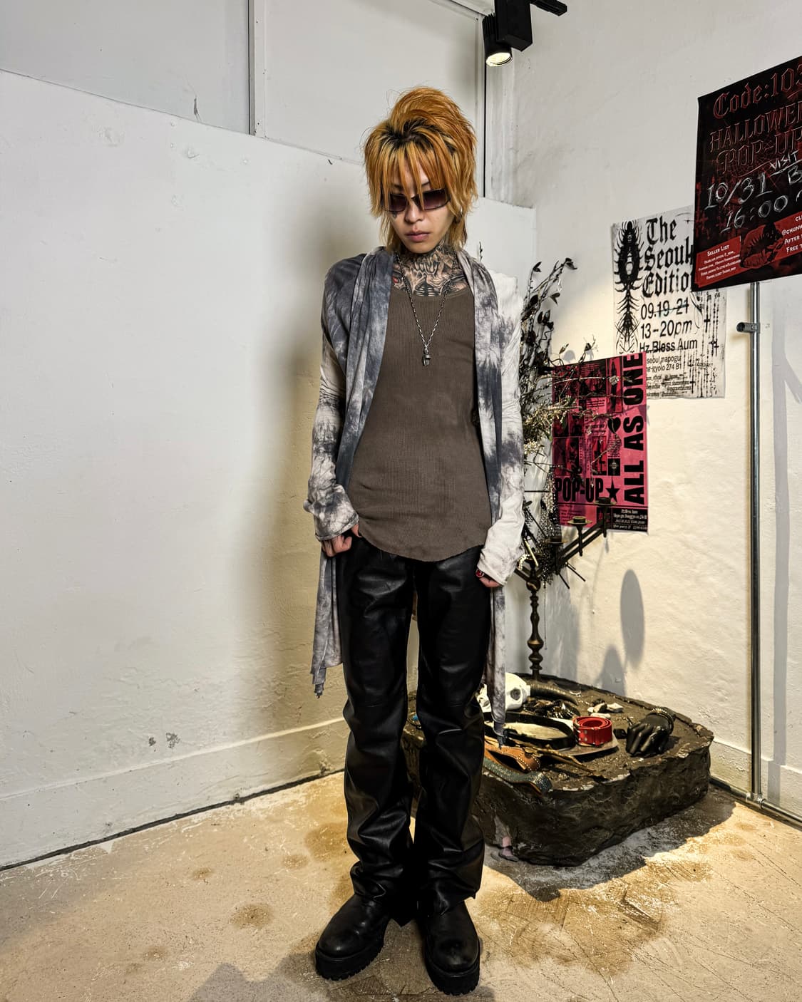 g.o.a – Tie-Dye Long Cardigan 상품이미지2