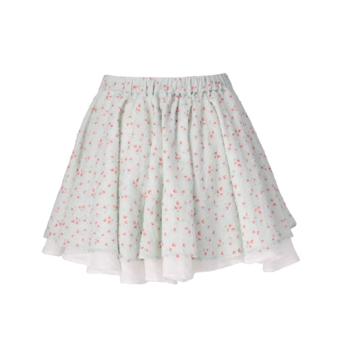혼쿄 honkyo Mint Strawberry Can Can skirt 상품이미지1