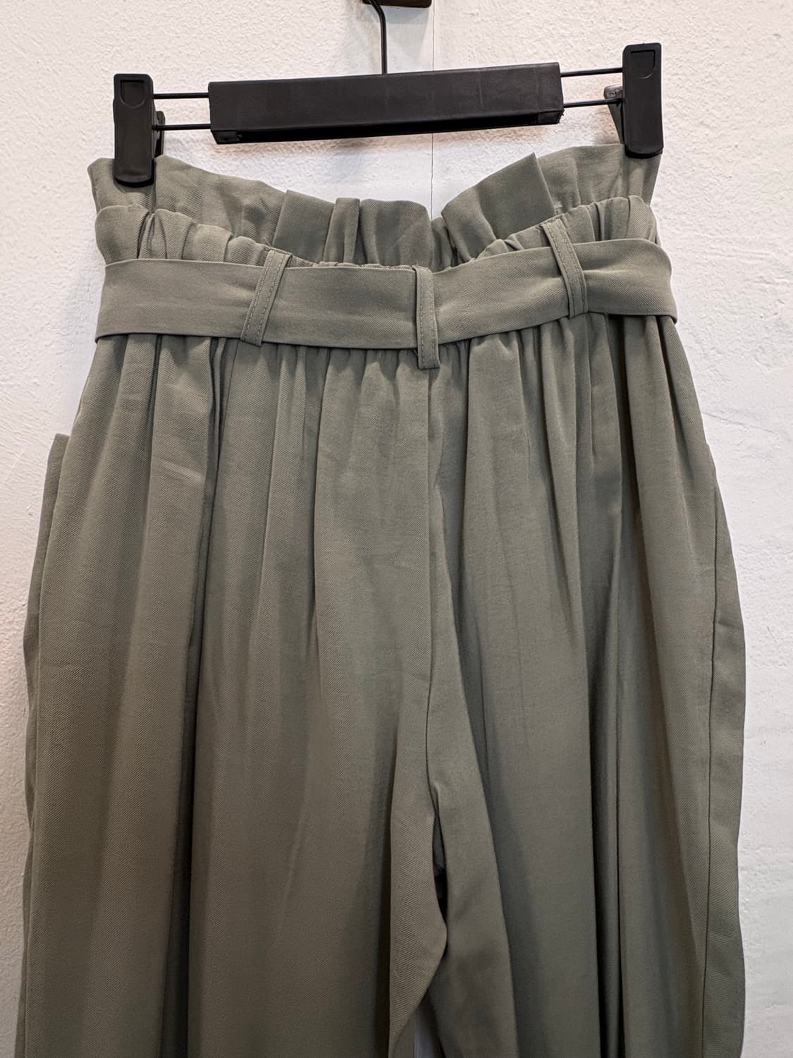 ZARA 카키 와이드 팬츠 XS/S 상품이미지1