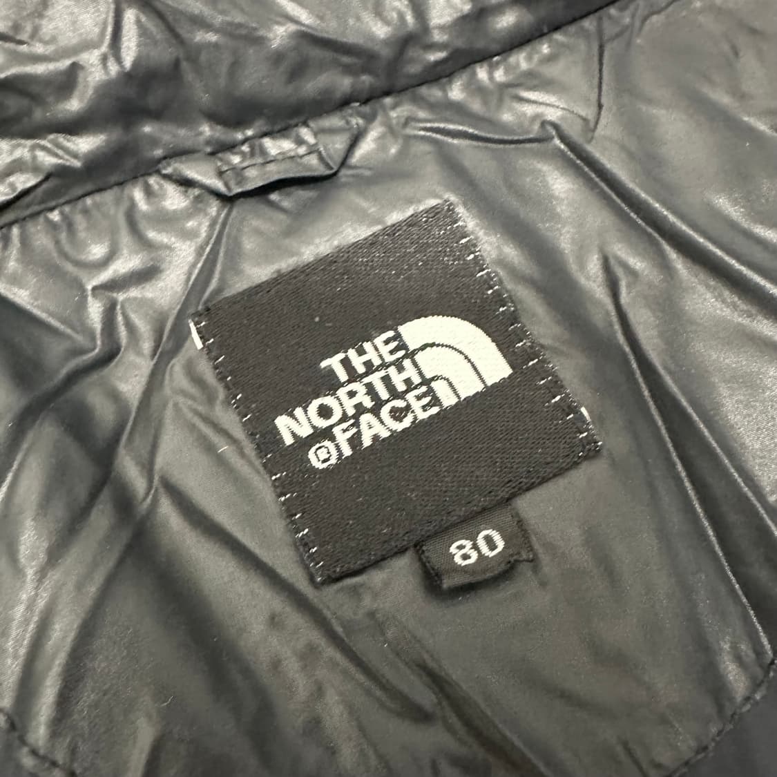 노스페이스 700 여성 구스다운 패딩 블랙 80사이즈 상품이미지6