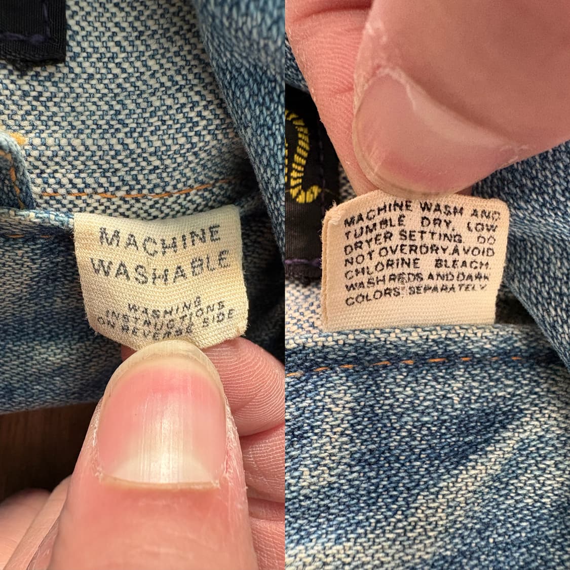 70s USA 랭글러 Wrangler 데님 트러커 자켓 상품이미지10