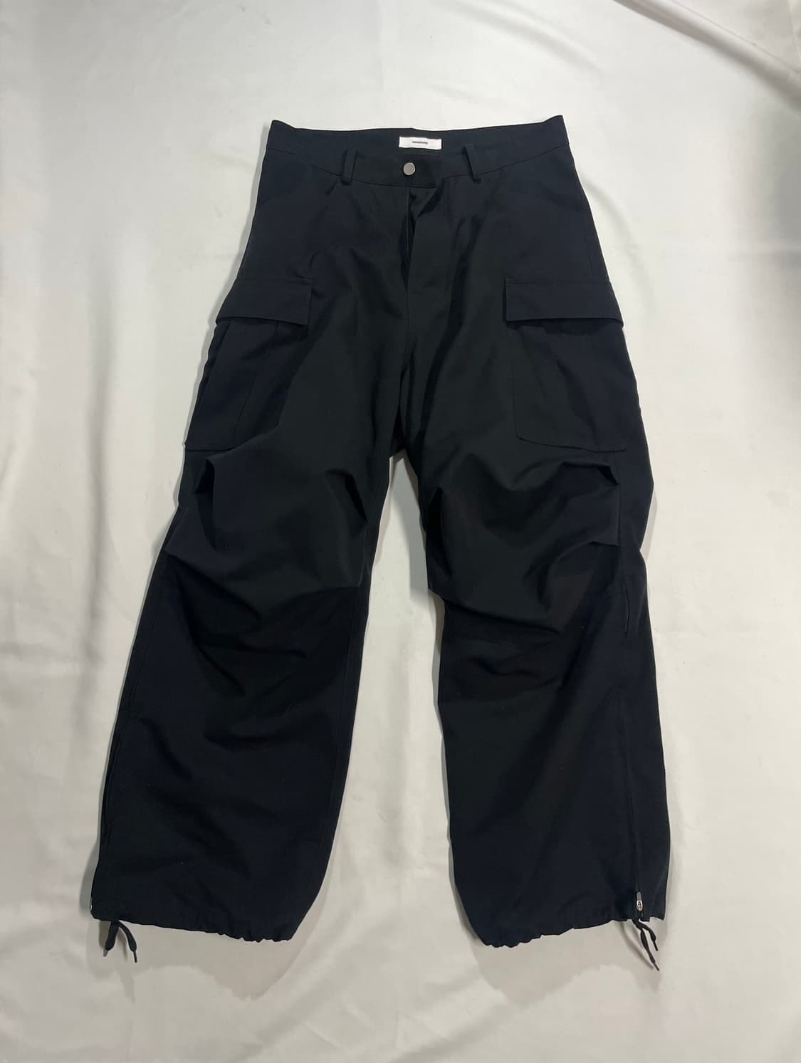 코르티스 논노드 사이드 지퍼 카고 블랙 상품이미지4