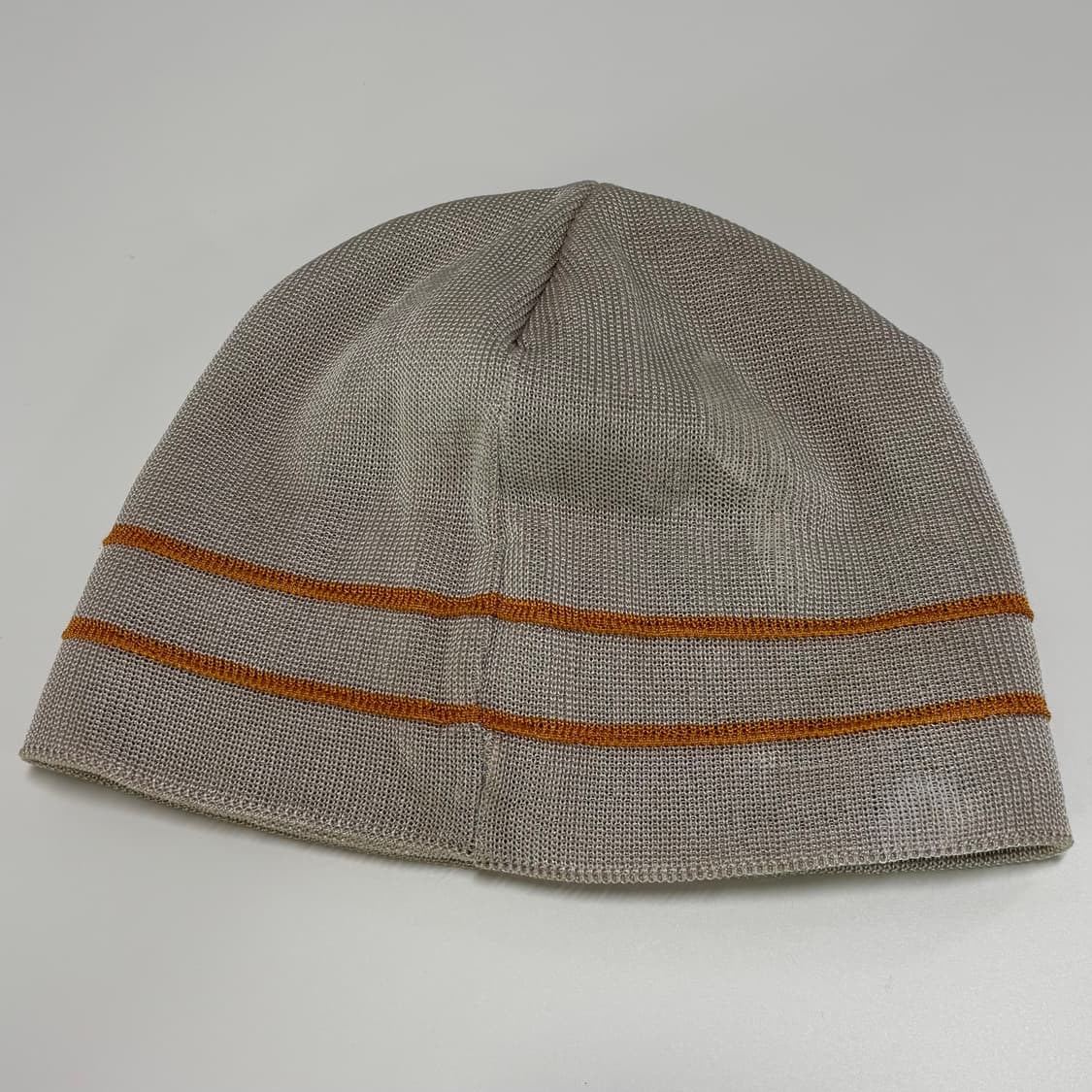 [아카이브] 90s 오클리 소프트웨어 로고 스트라이프 비니 (샌드/그레이 상품이미지6