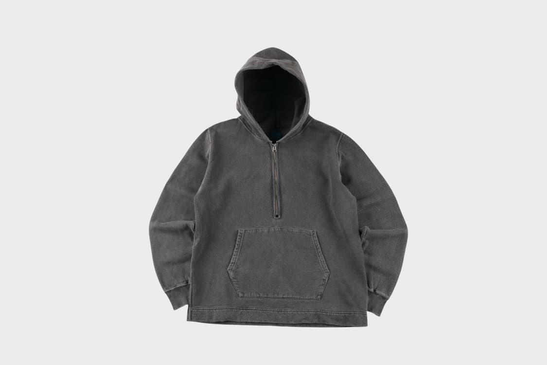 [M] 굿온 피그먼트 하프집업 후디 상품이미지1