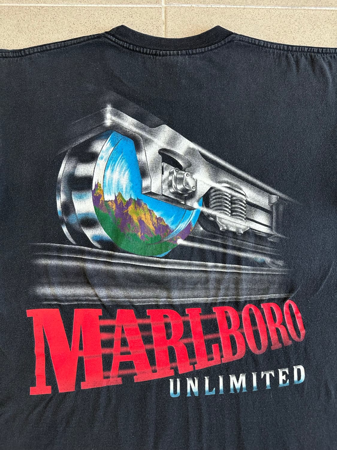 90s 빈티지 말보로 티셔츠 트레인 Unlimited Train 상품이미지3