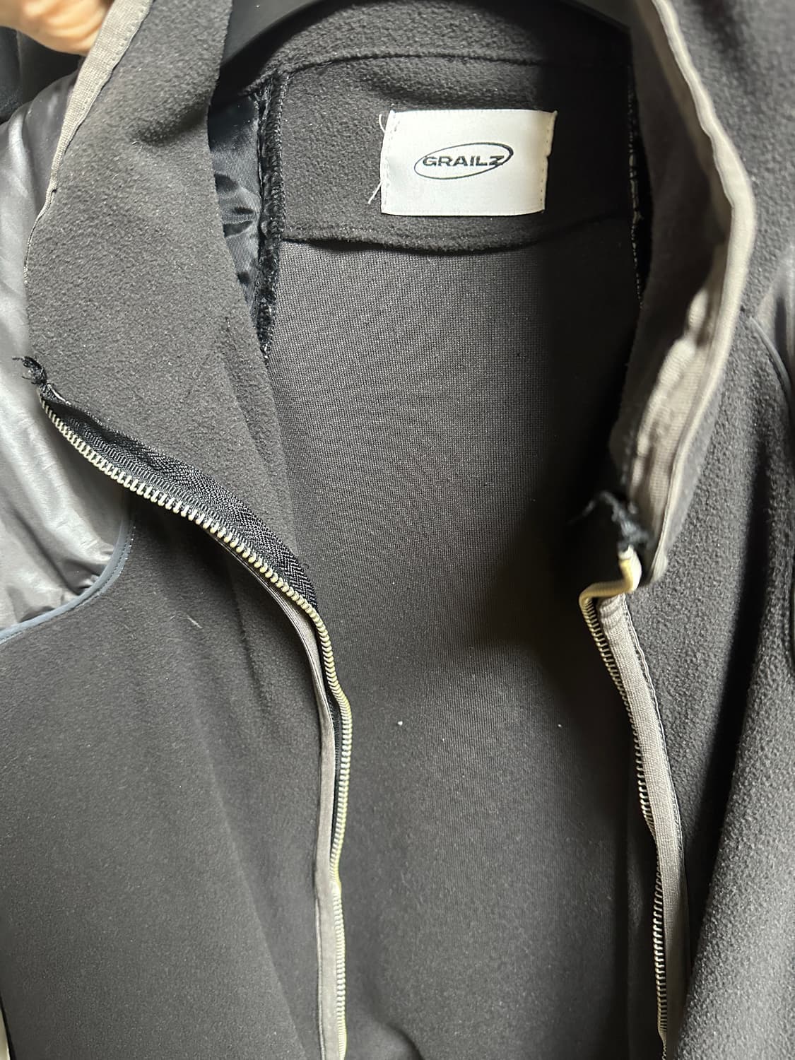 그레일즈 플리스 집업 샘플 상품이미지2