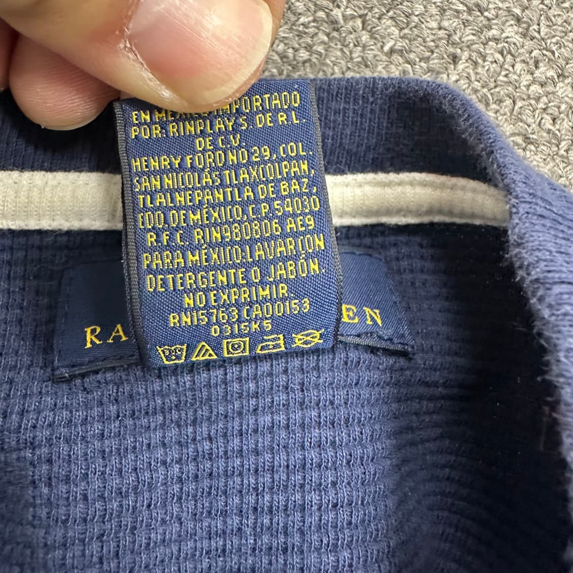 폴로랄프로렌 와플 긴팔티셔츠 상품이미지5