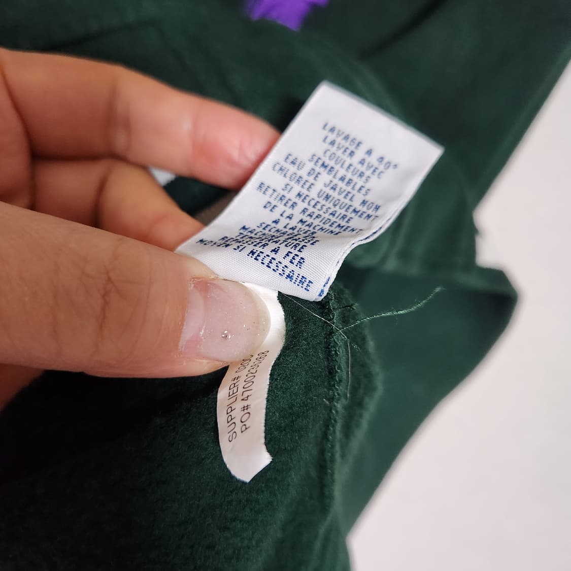 폴로랄프로렌 빅포니 기모 집업 XL 상품이미지7