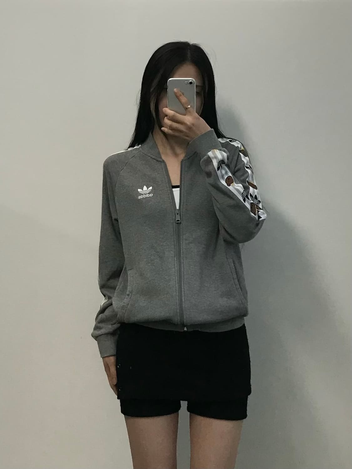 아디다스 니고베어 그레이 코튼 져지 상품이미지1