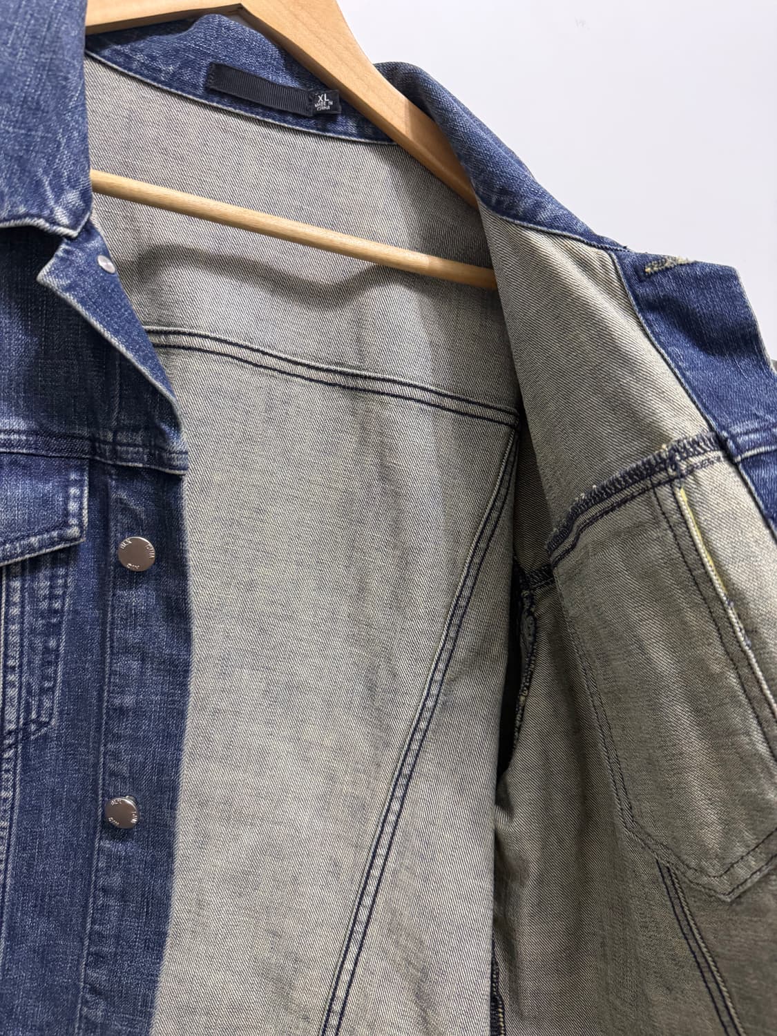 [XL] BLK DNM 데님자켓 상품이미지3