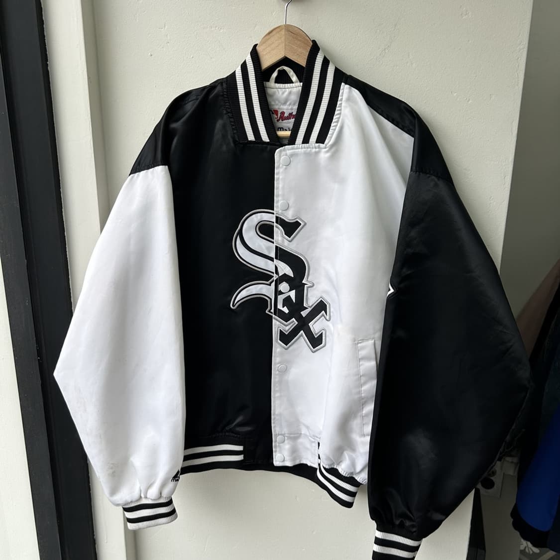 15223 - 마제스틱 화이트삭스 바시티 자켓 상품이미지2