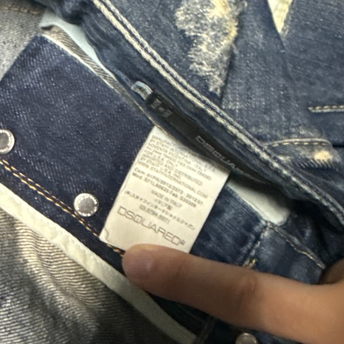 Dsquared2 플라워 데님 상품이미지3