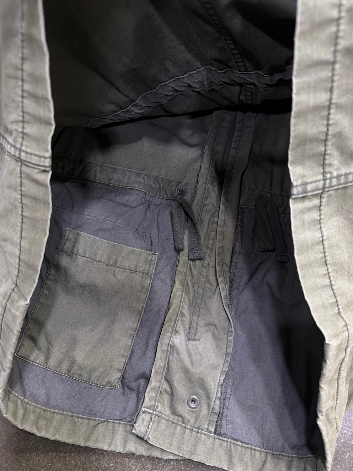 Gap 갭 빈티지 워싱 M65 필드자켓 야상 자켓 올리브 XL 상품이미지9