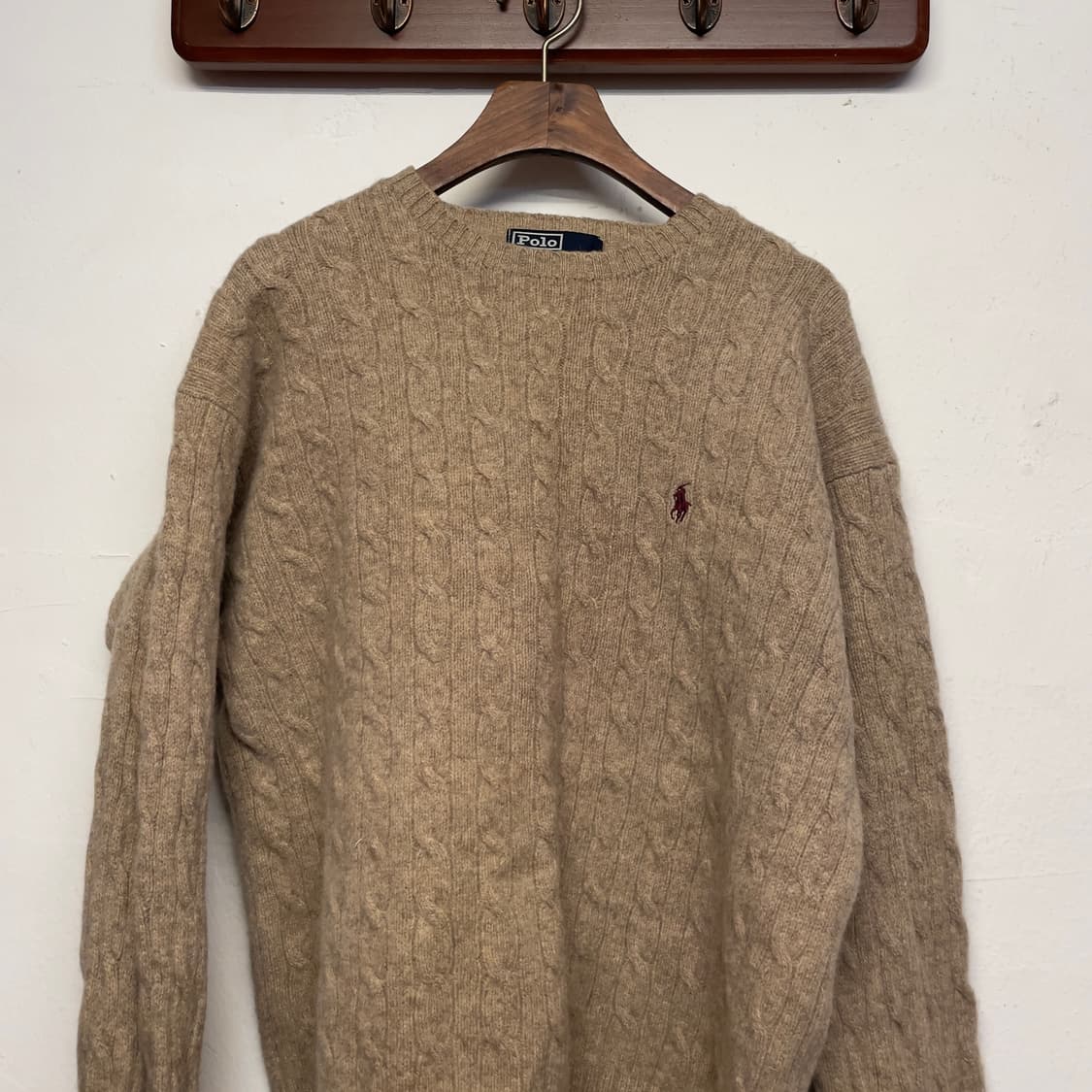 폴로 랄프로렌 램스울 케이블 니트   상품이미지3