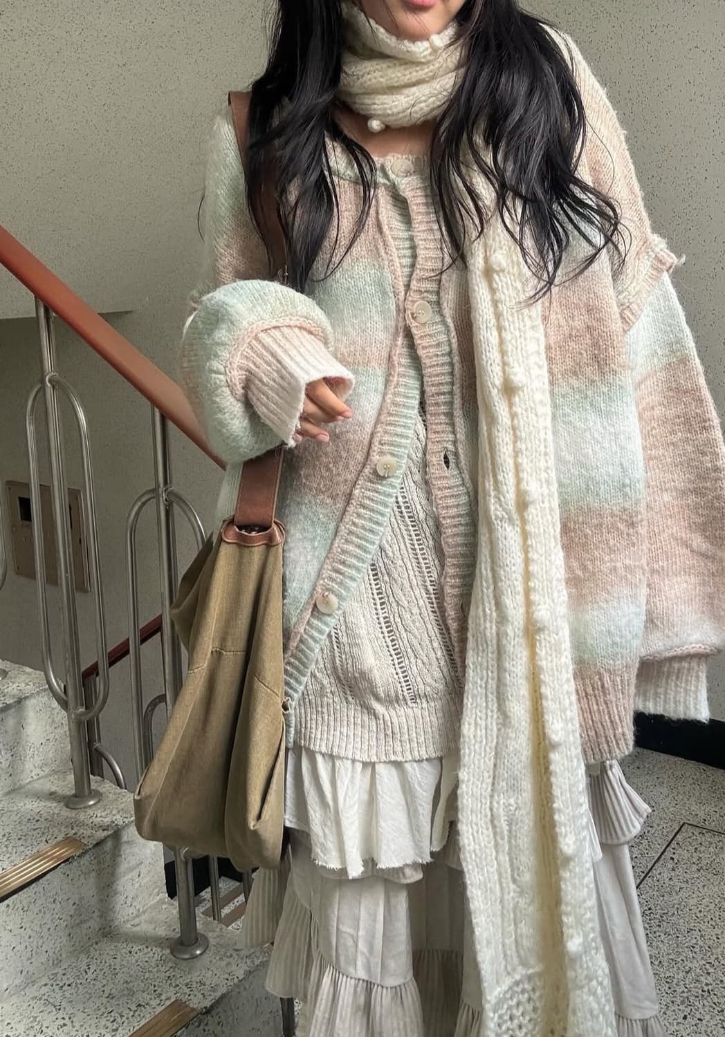 미라이클립 빈티지 일본 삿포로 코디 세트/선가든파티 스윙잉 크루 상품이미지4