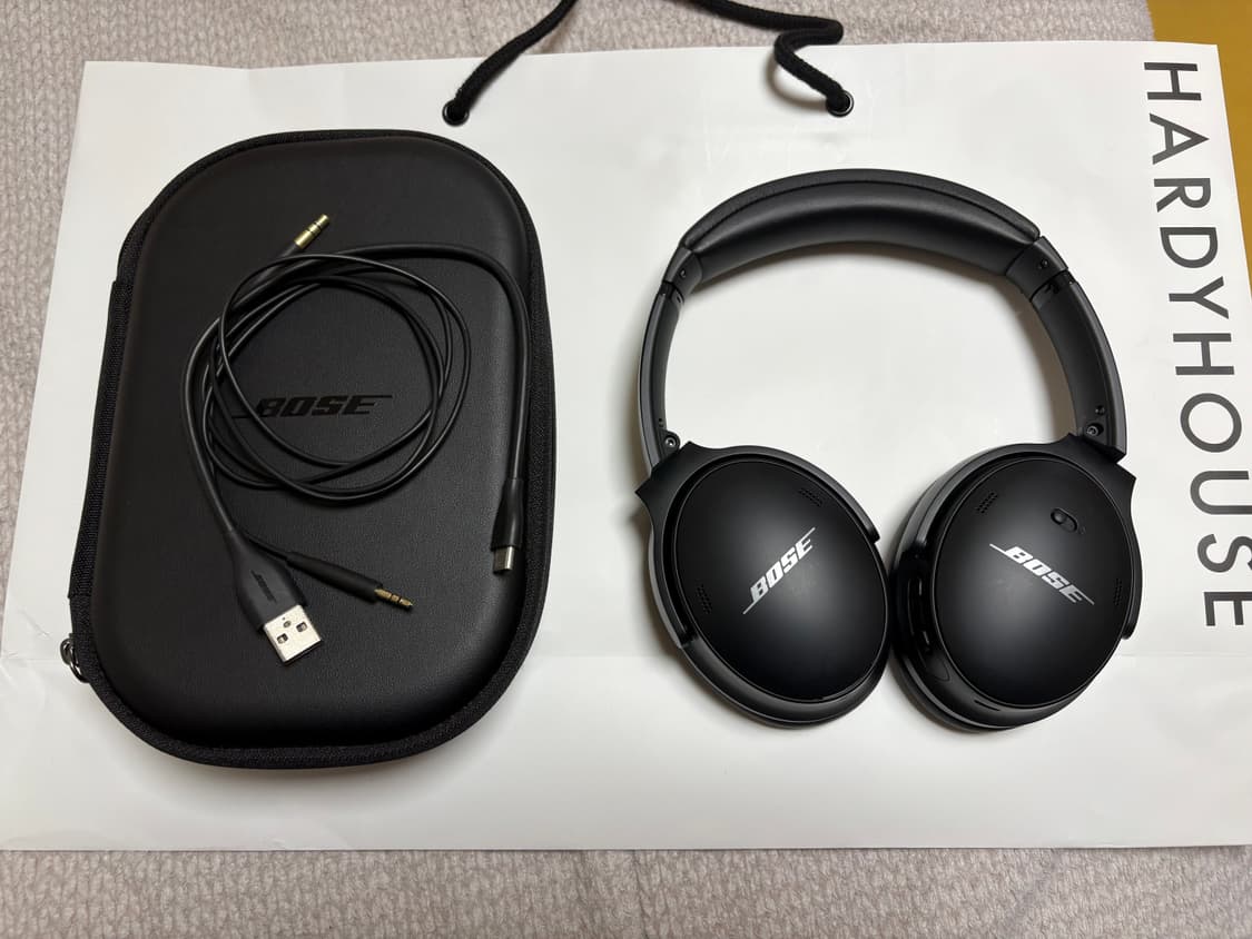 보스 QC45 노이즈캔슬링 무선 헤드폰 상품이미지3