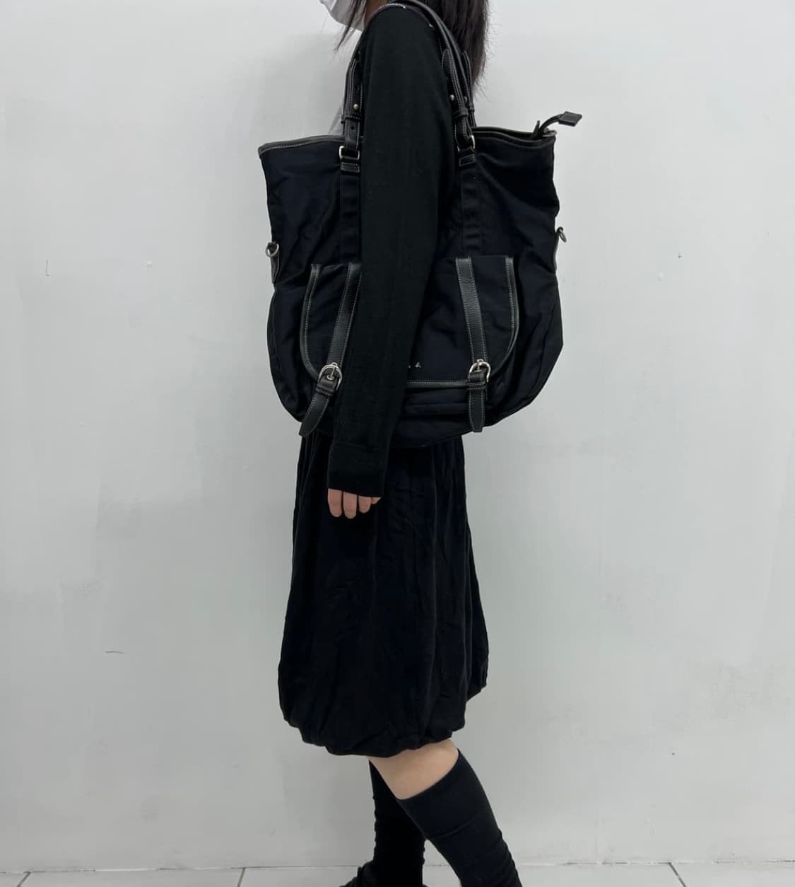 buckle point big shoulder bag 상품이미지1