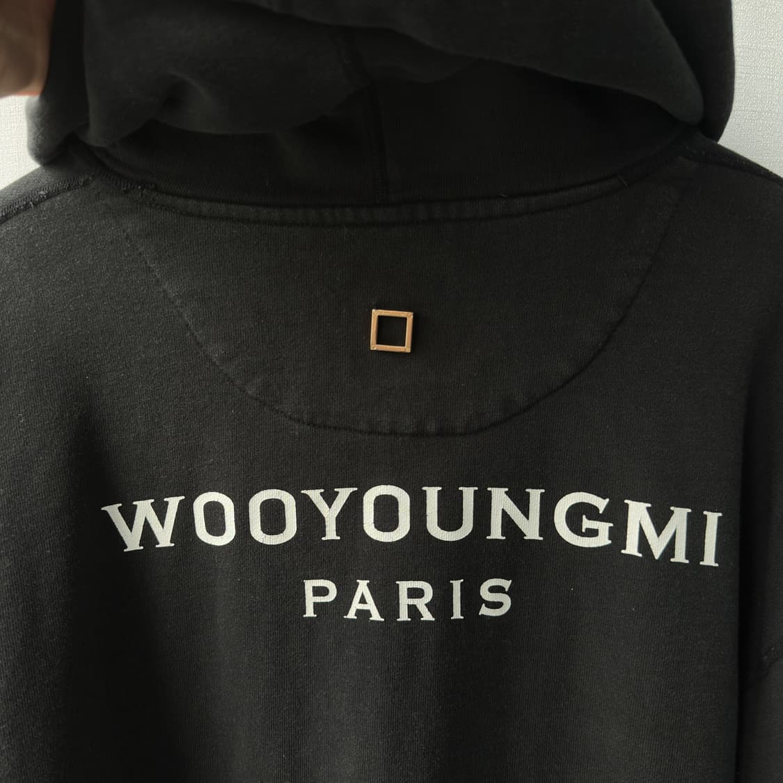 Wooyoungmi 우영미 백로고 후드티 블랙 52 상품이미지7