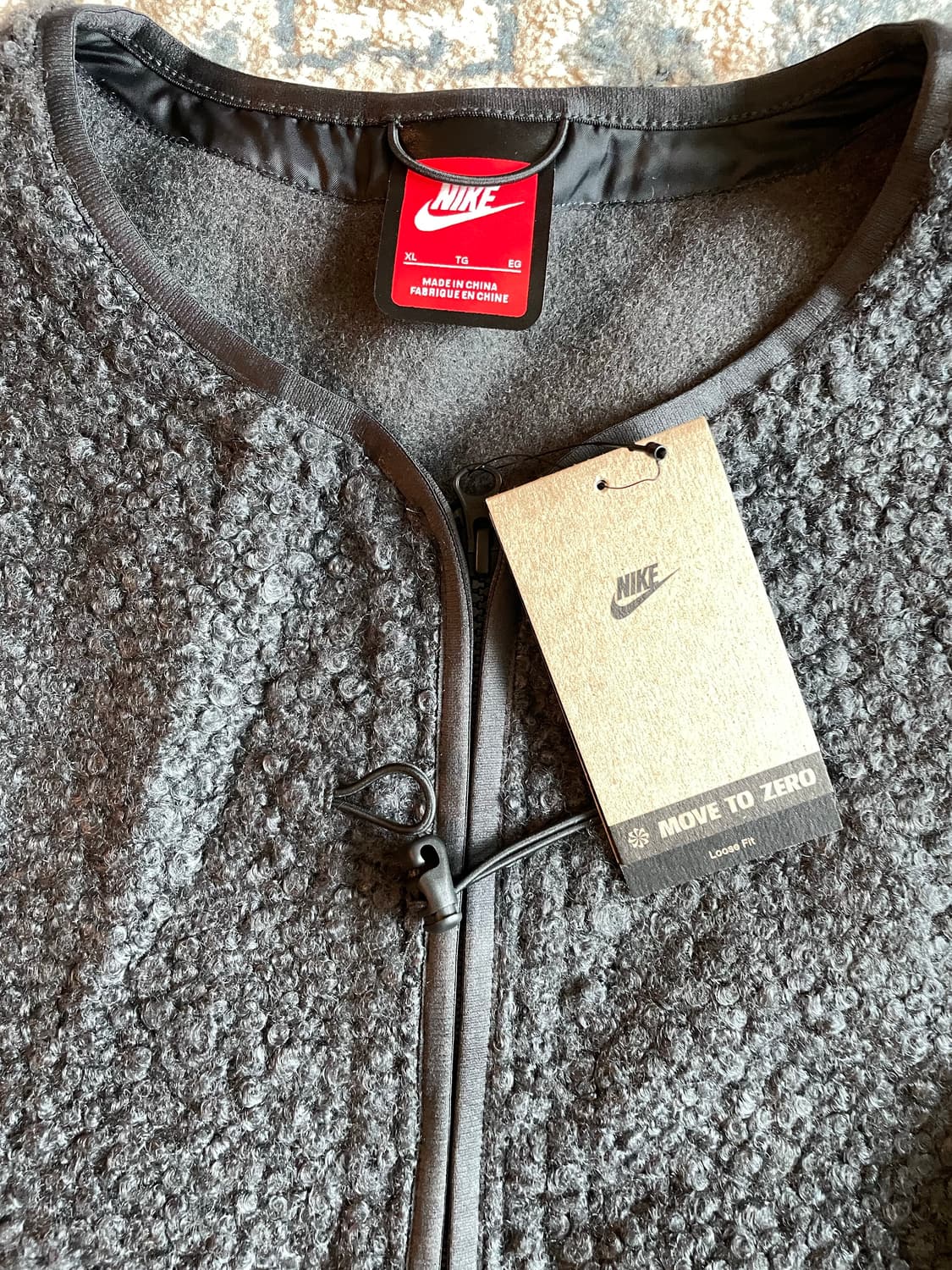 나이키 테크 써마핏 쉐르파 쟈켓 (새제품. XL) 상품이미지2