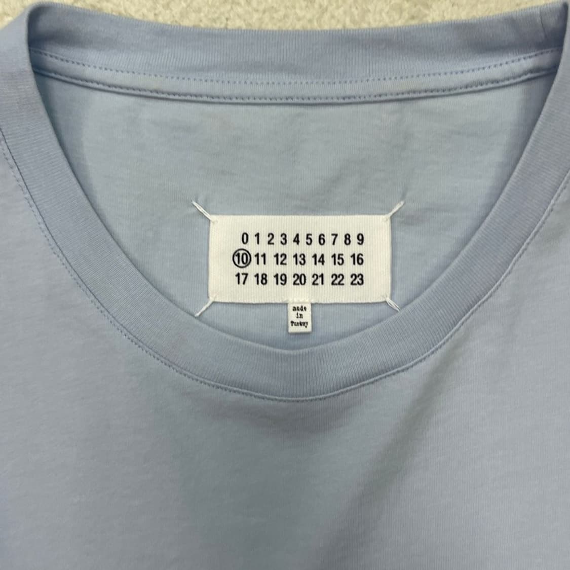 MAISON MARGIELA 백 스티치 반팔 S 상품이미지2